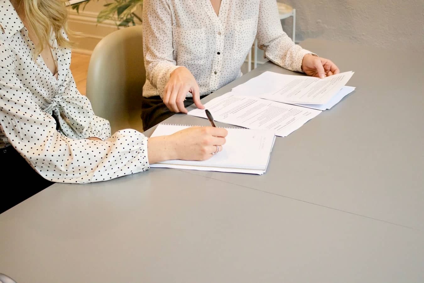 Workers collaborating